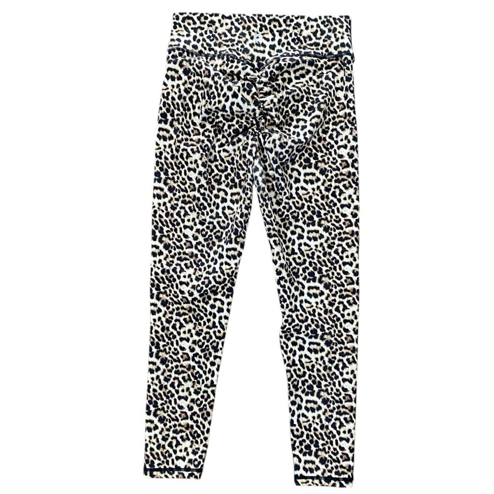 ZYIA Active Leopard Print Leggings Size 6-8 Athletic Yoga Workout Running